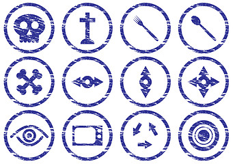 Image showing Gadget icons set.