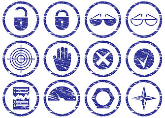 Image showing Gadget icons set.