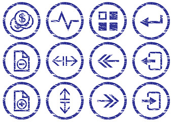 Image showing Gadget icons set.