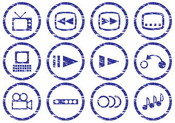 Image showing Gadget icons set.