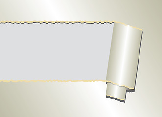 Image showing Ripped paper with for you text frame.