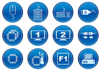 Image showing Gadget icons set.