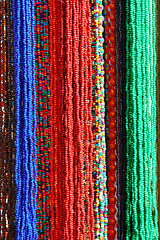 Image showing Colorful Beads Background