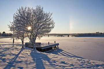 Image showing Beautiful winter landscape