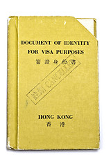 Image showing Hong Kong Travel Document 