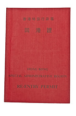 Image showing Hong Kong Re-Entry Permit 