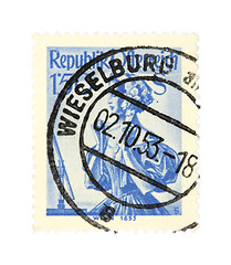 Image showing Austria post stamp