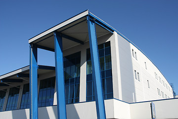 Image showing Airport terminal exterior