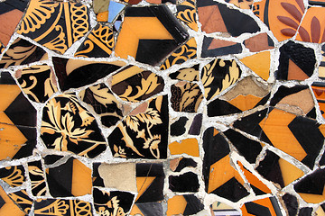 Image showing Barcelona mosaic