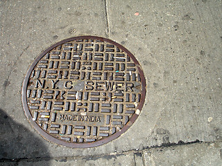 Image showing NYC Sewer