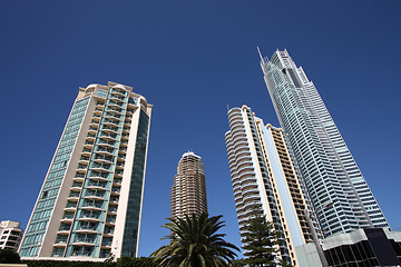 Image showing Urban skyscrapers