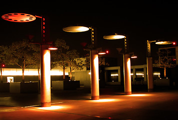 Image showing Sky garden-night view