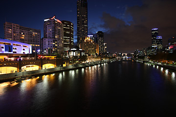 Image showing Melbourne skyline