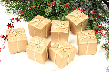 Image showing Christmas gifts