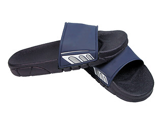 Image showing Beach slippers