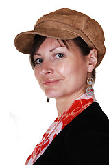 Image showing Lady with hat.