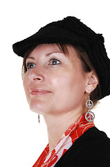 Image showing Lady with hat.