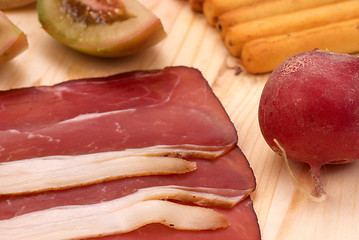 Image showing Smoked ham