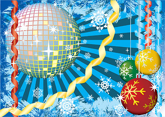 Image showing To give a christmass snow party.