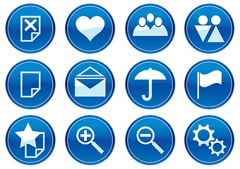 Image showing Gadget icons set.