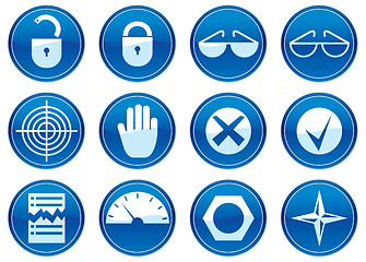 Image showing Gadget icons set.