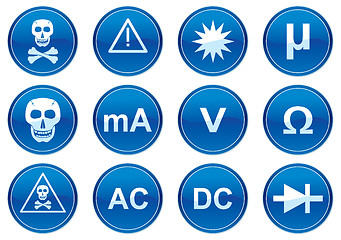 Image showing Gadget icons set.