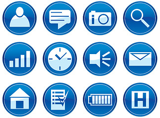 Image showing Gadget icons set.