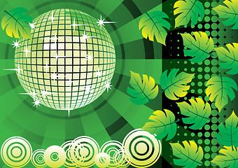 Image showing To give a green summer party.