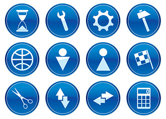 Image showing Gadget icons set.