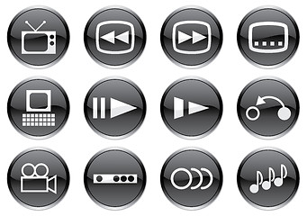 Image showing Gadget icons set.