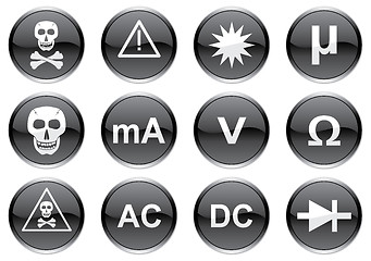 Image showing Gadget icons set.