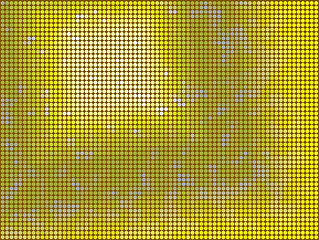 Image showing Abstract yellow tiles background.