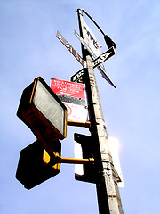 Image showing NYC signs