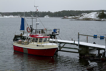 Image showing Fishing boat