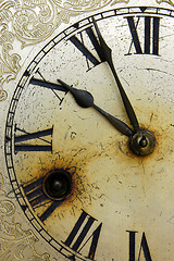 Image showing Old Clock Face