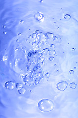 Image showing Water bubbles