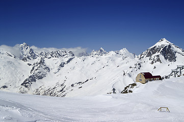 Image showing Ski resort