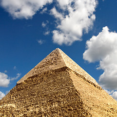 Image showing giza pyramids, cairo, egypt