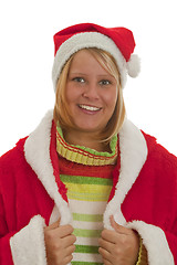 Image showing Chrismas Girl