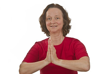 Image showing Yoga Session