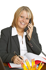 Image showing Freindly Businesswoman