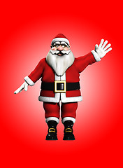 Image showing Happy Christmas Santa