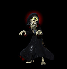 Image showing The Cartoon Grim Reaper