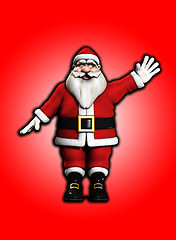 Image showing Happy Christmas Santa