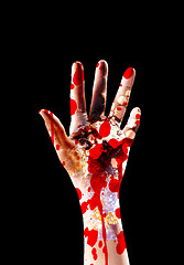 Image showing Hand Of A Killer