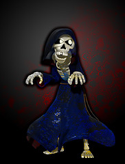 Image showing The Cartoon Grim Reaper