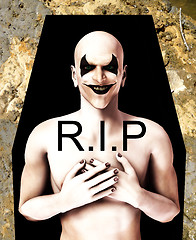 Image showing RIP Evil Clown