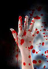 Image showing Hand Of A Killer