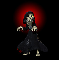 Image showing The Cartoon Grim Reaper