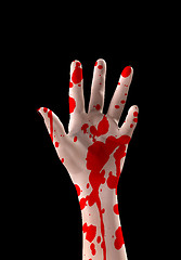 Image showing Hand Of A Killer